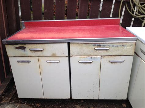 retro metal kitchen cabinets